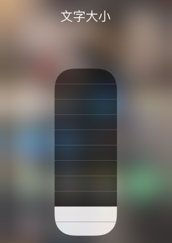 汉阴苹果手机维修分享小技巧：在 iPhone 控制中心快速调节字体大小 