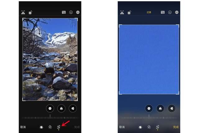 汉阴苹果手机维修分享iPhone手机如何使用裁剪功能隐藏照片 